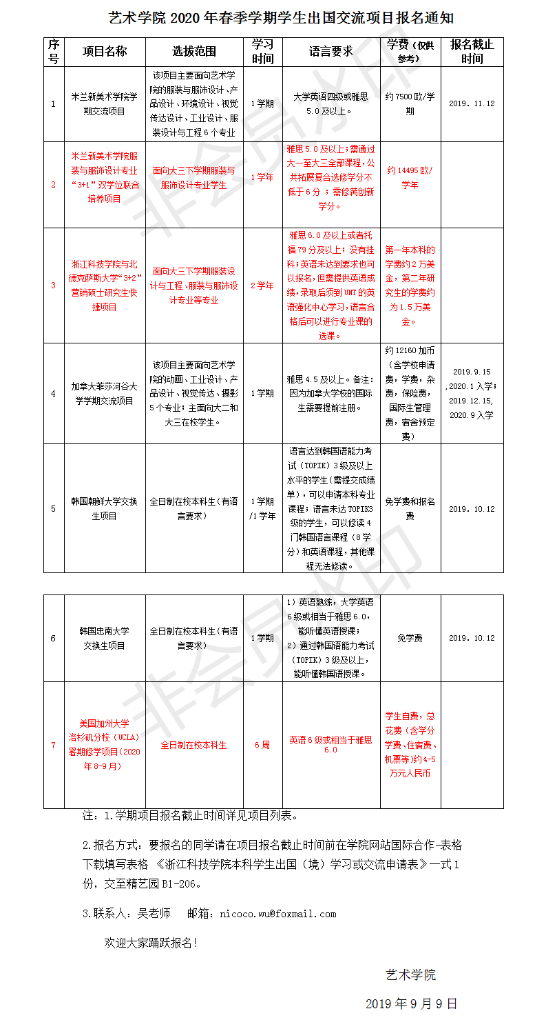 中文博彩平台
2020年春季学期学生出国交流项目报名通知(1).png